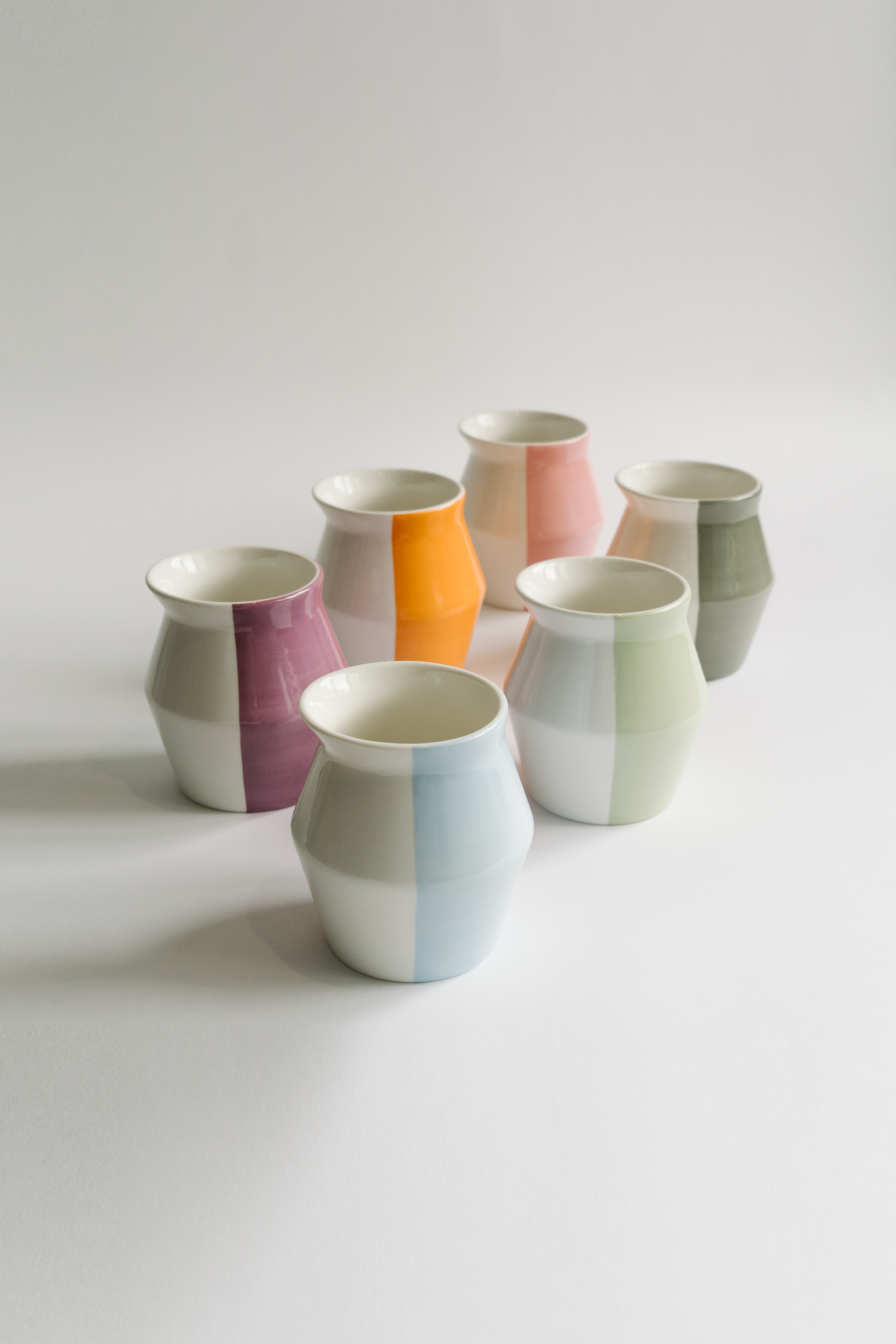 Refined 2-WayCup premium porcelain coffee cup design